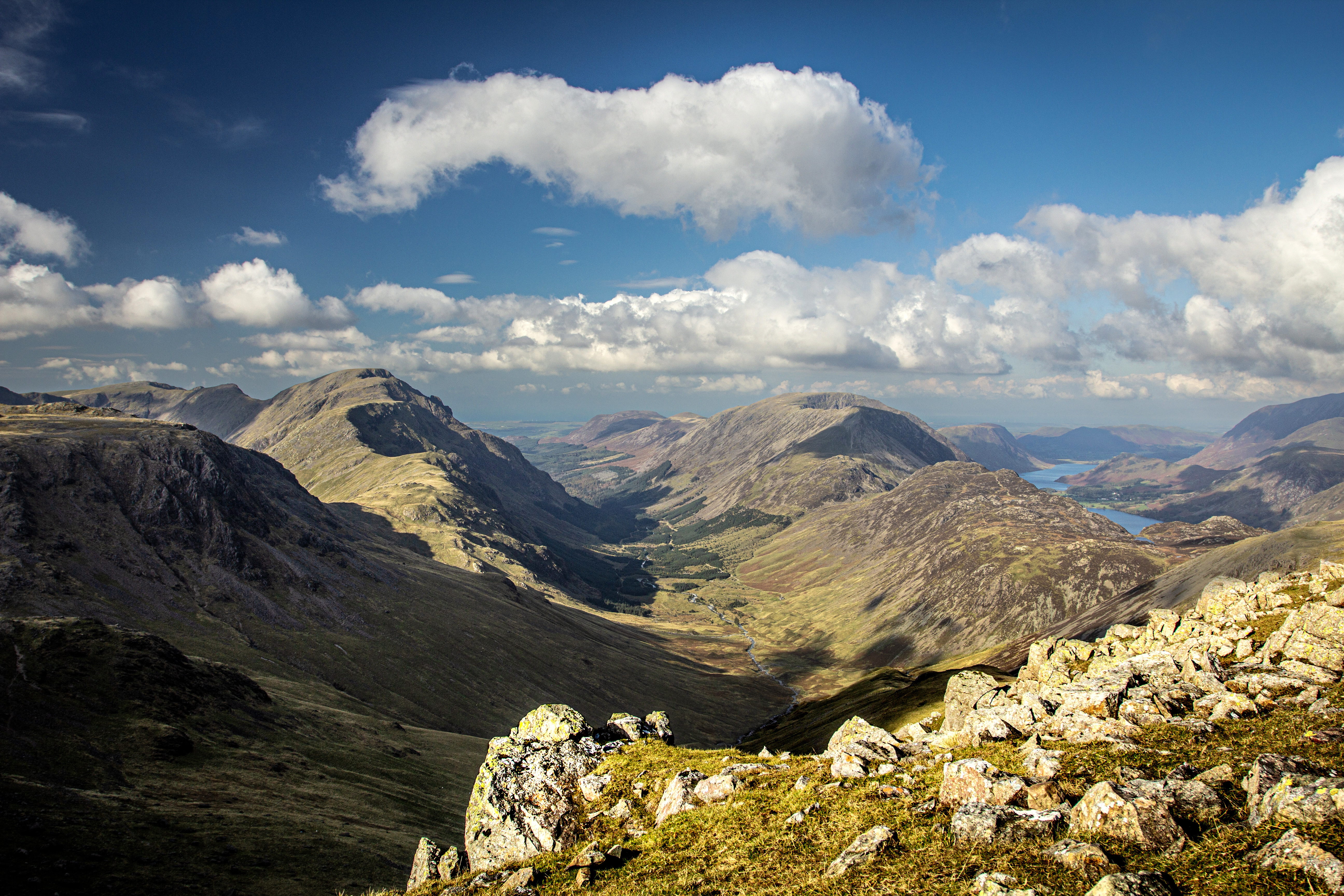 Rocky landscape, Ennerdale in the Lake District