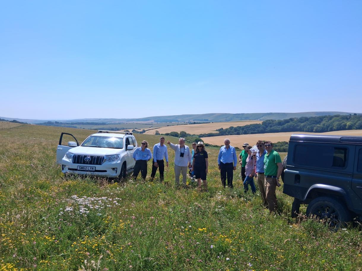 APPG visit to the Iford Estate, South Downs